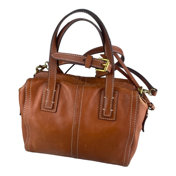 Fossil Bags Vtg Fossil 954 Emma Tote Handbag Satchel Crossbody Bag